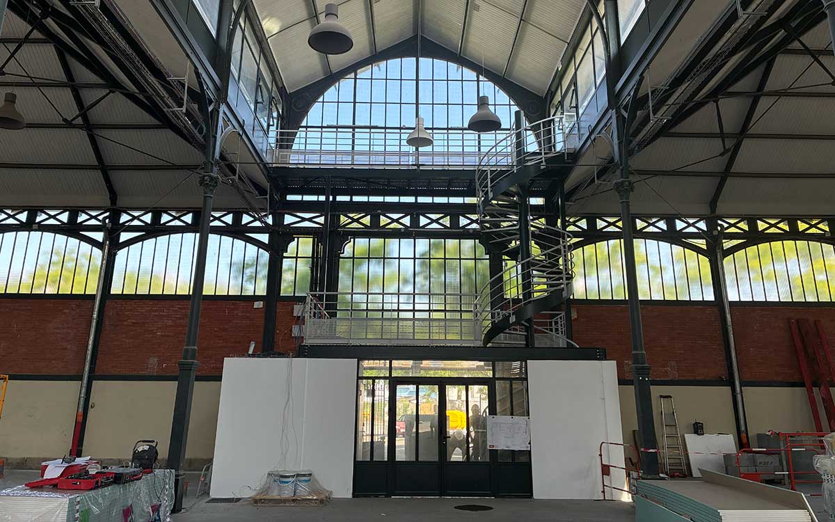 Saint-Nazaire : visite en images des futures halles événementielles de Méan-Penhoët