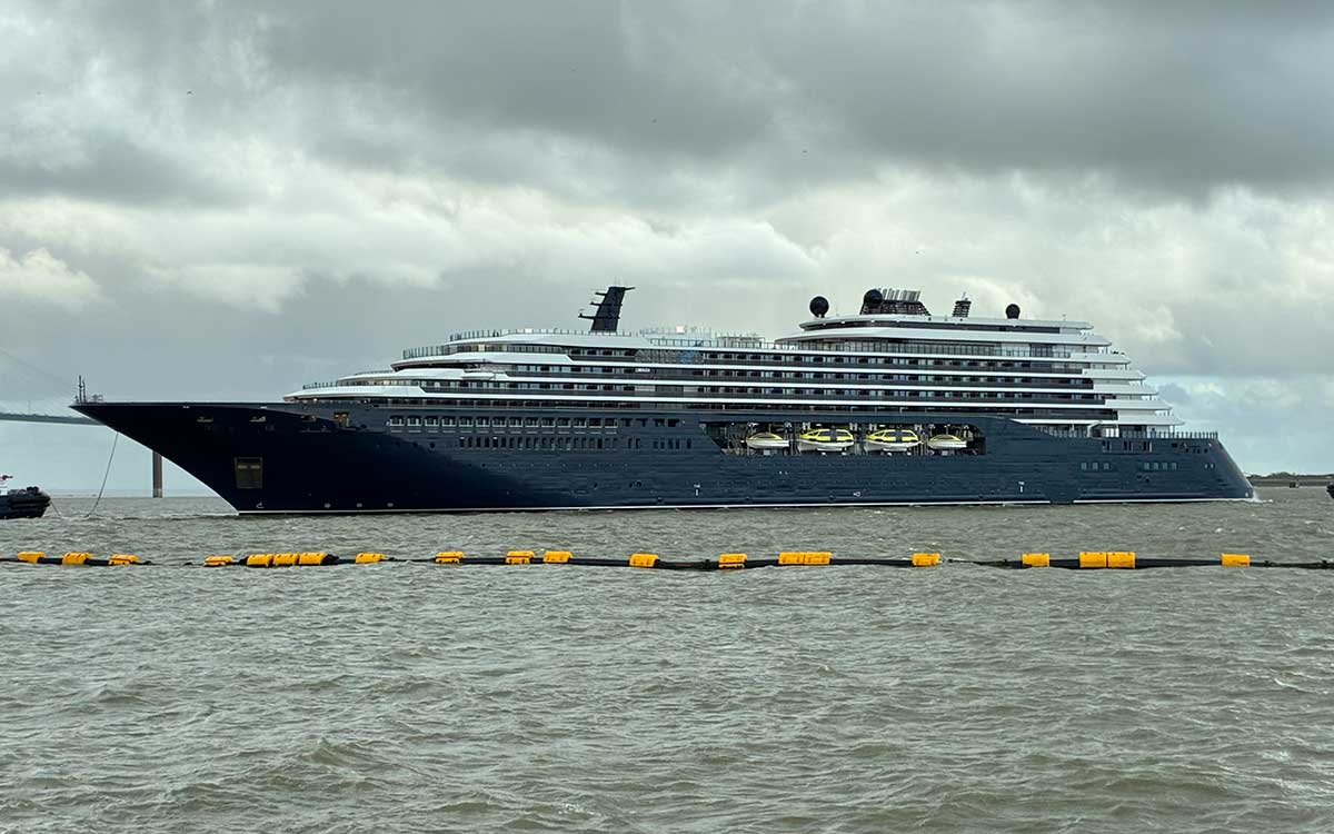 Saint-Nazaire : départ du super-yacht Luminara ce vendredi