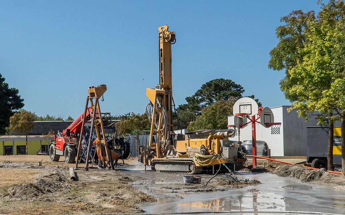 À Pornichet, le groupe scolaire du Pouligou passe à la géothermie pour un avenir plus vert