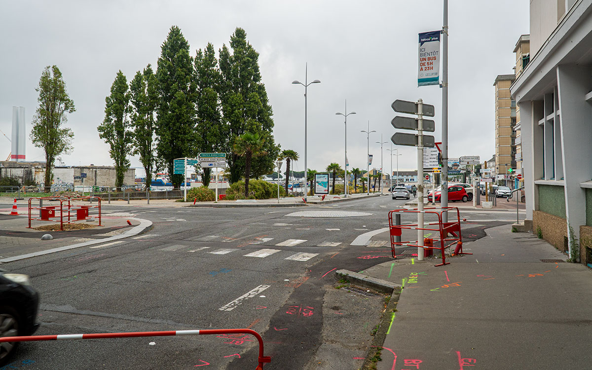 Saint-Nazaire : le carrefour René Coty fermé 2 mois à la circulation à partir de fin août
