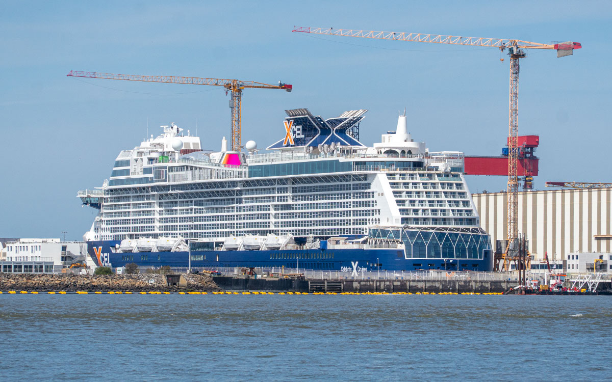 Construit à Saint-Nazaire, le Celebrity Xcel aura la meilleure cheffe au monde pour marraine