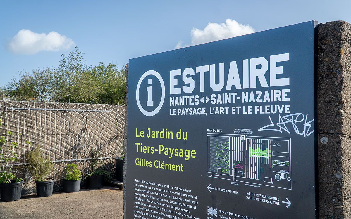 Base sous-marine de Saint-Nazaire : le Jardin du Tiers Paysage de Gilles Clément est appelé à disparaître