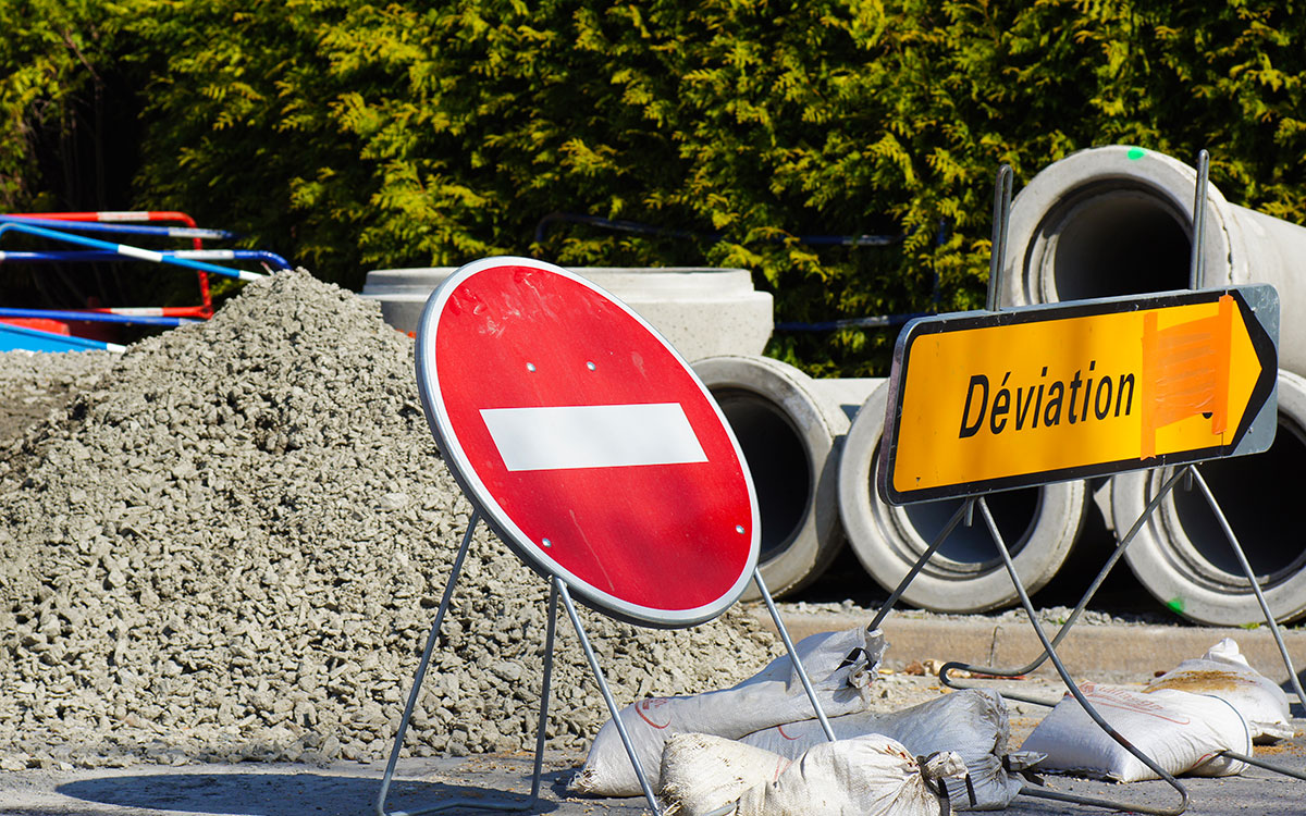 À Donges et Montoir-de-Bretagne, la RD 100 fermée 5 nuits en octobre