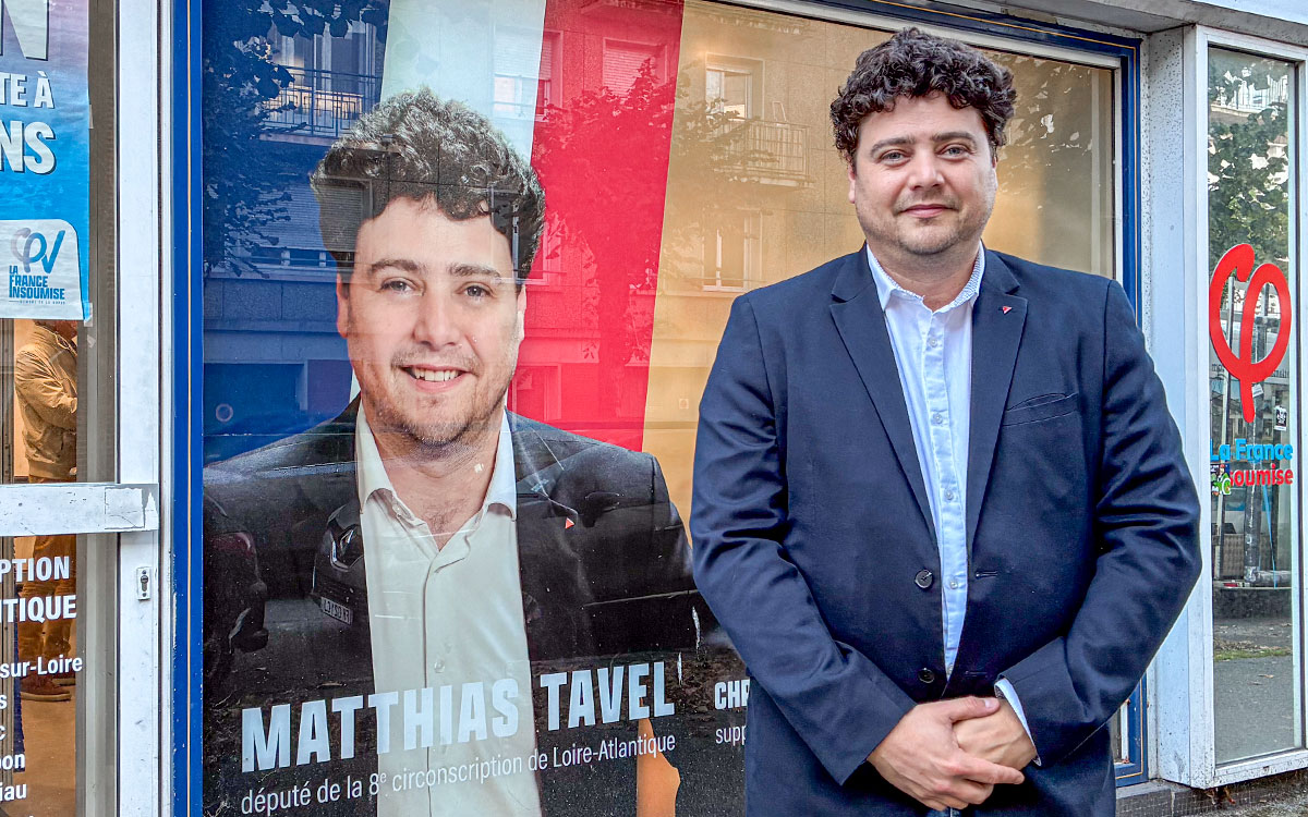 Saint-Nazaire : pour le député Matthias Tavel, « il faut redonner la parole aux citoyens »