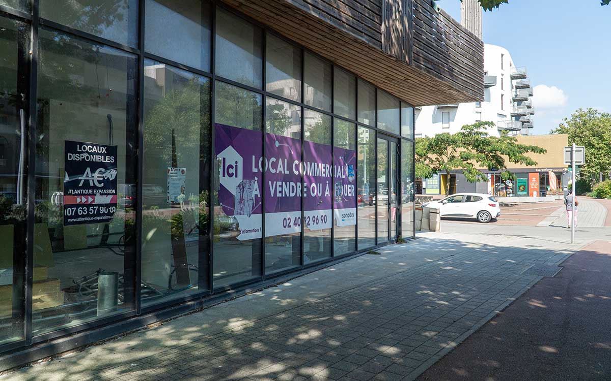 Saint-Nazaire : “Nana Baïla” abandonné, le local de la place Nadia Boulanger sera remis en location