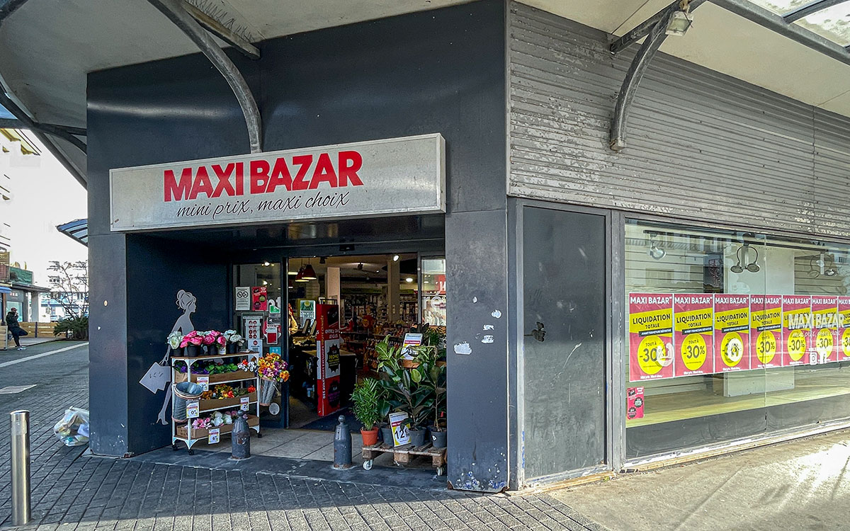 Centre-ville de Saint-Nazaire : Maxi Bazar fermera définitivement le 31 décembre
