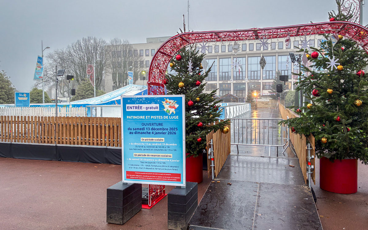 Saint-Nazaire : J-1 avant l’ouverture de la patinoire et des pistes de luge