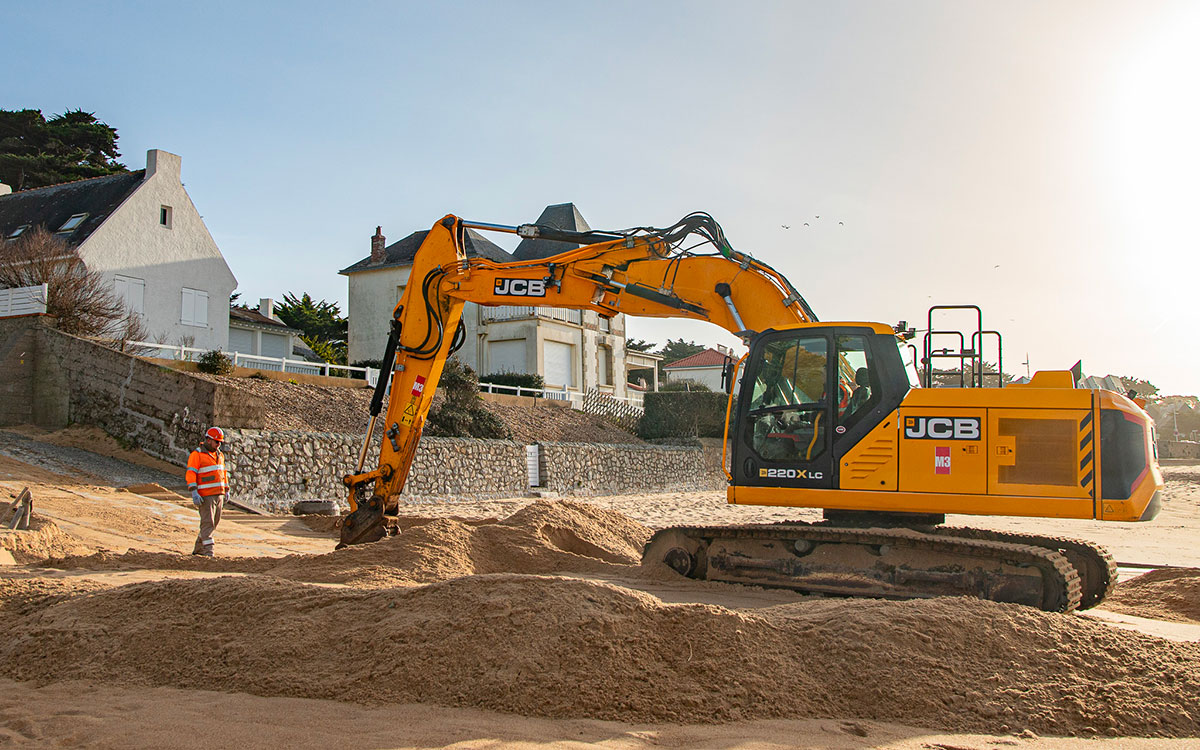 Pornichet : rénovation de la cale de la Pierre Perçée à Sainte-Marguerite