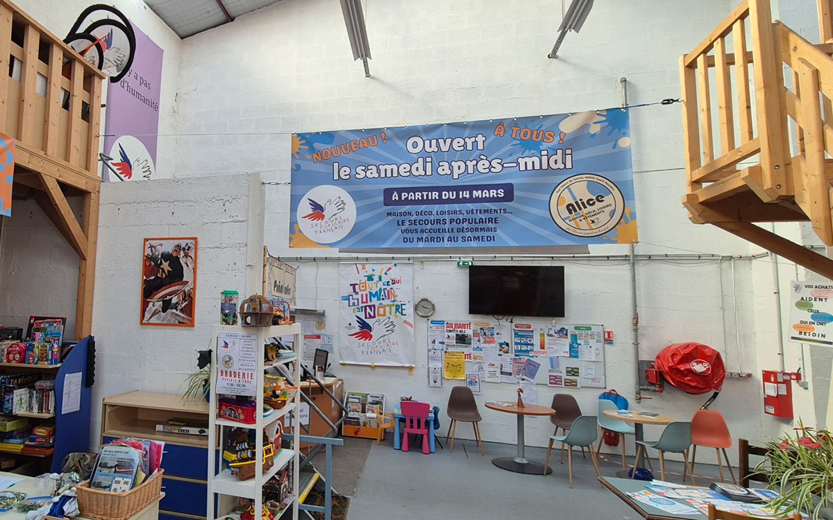 Saint-Nazaire : la boutique du Secours Populaire bientôt ouverte le samedi après-midi