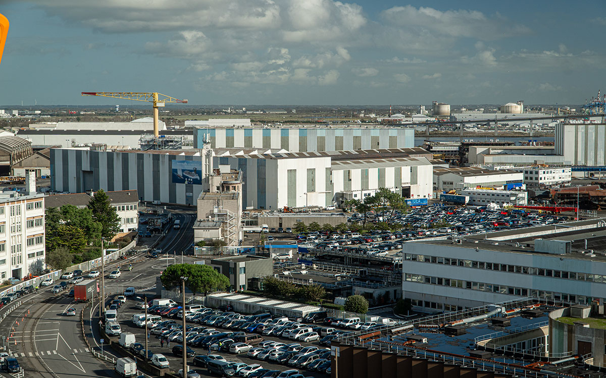 Saint-Nazaire : aménagement d’une nouvelle piste cyclable dans la zone portuaire