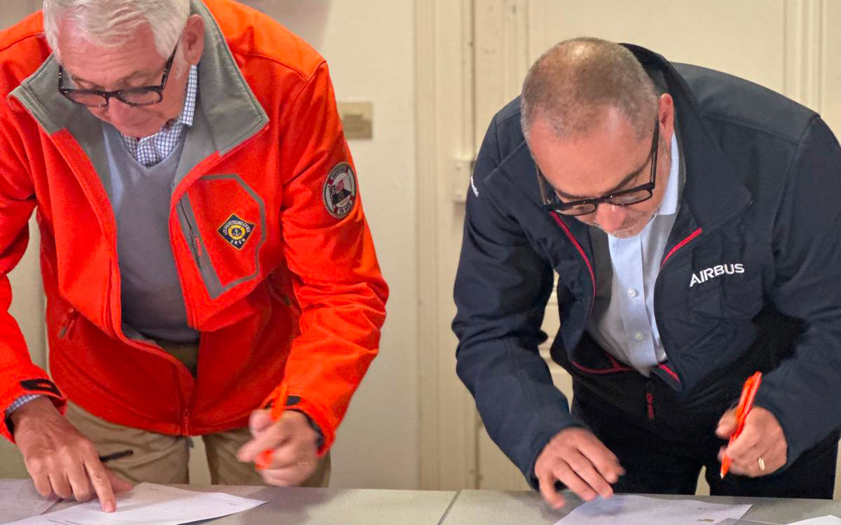 Signature de convention : Airbus Atlantic soutient ses salariés engagés à la SNSM