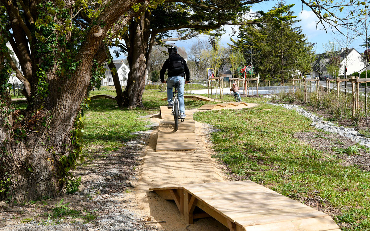 Saint-Nazaire : un nouveau parc rapproche la ville du Bois Joalland