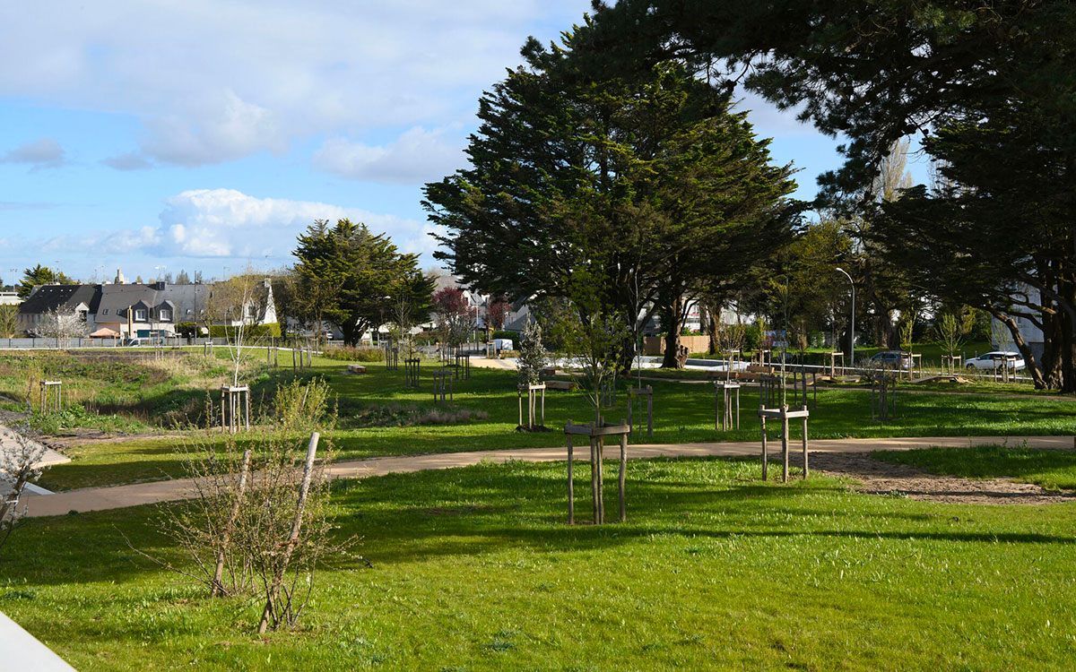 Saint-Nazaire : un nouveau parc rapproche la ville du Bois Joalland