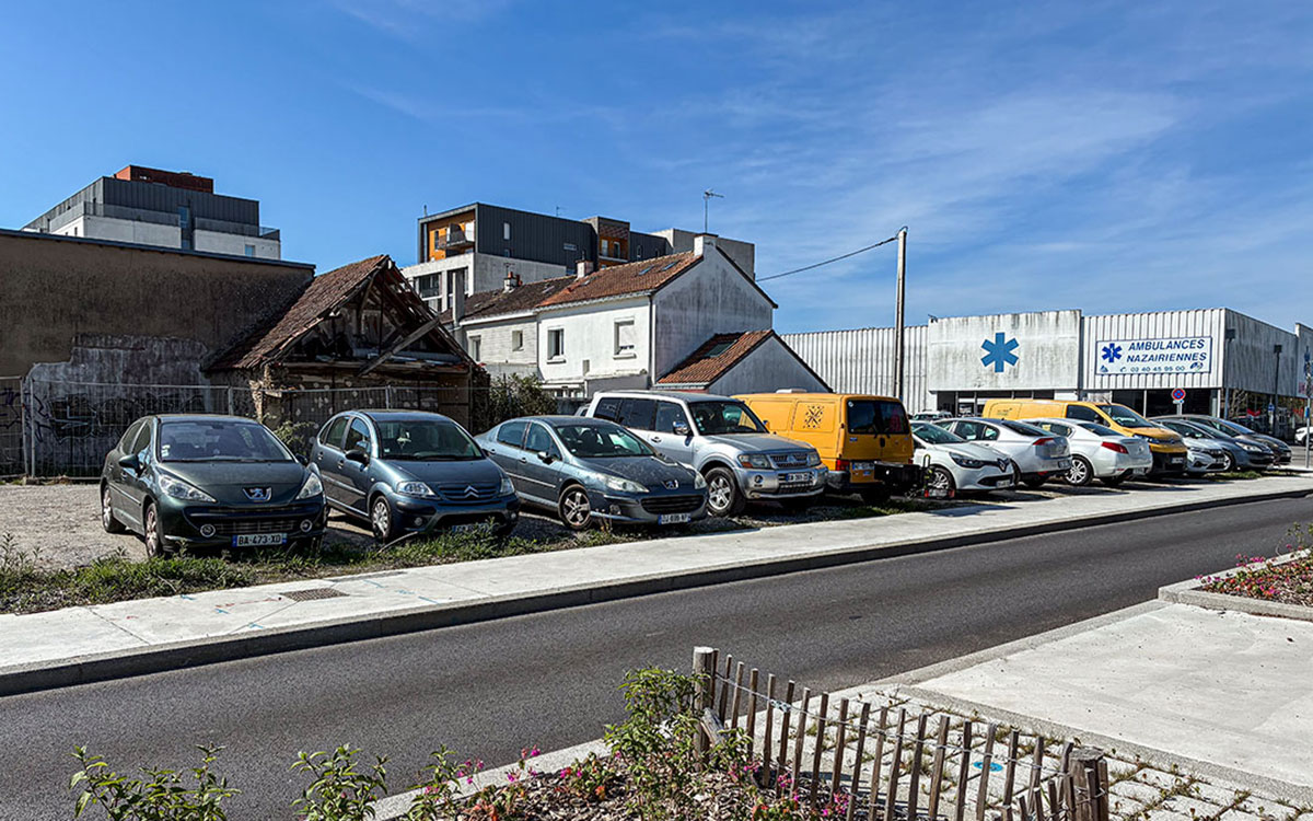 Saint-Nazaire : un projet d’immeuble et cabinet médical sur ce terrain utilisé comme parking