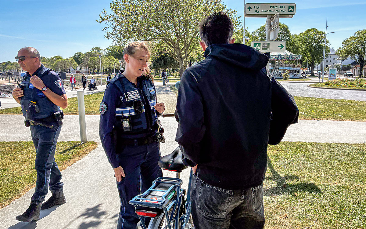 Saint-Nazaire : une opération de sécurité routière menée sur le front de mer