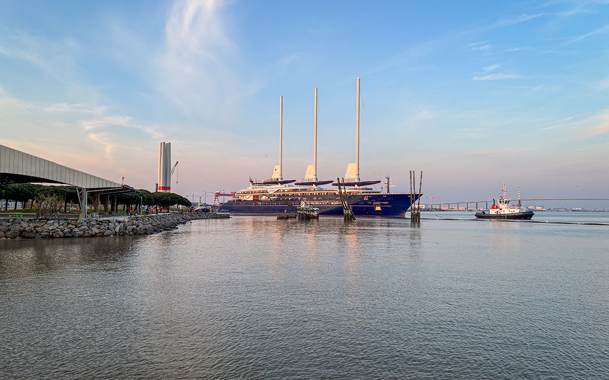 Cérémonie de baptême du voilier Orient Express Corinthian : une légende prête à prendre la mer