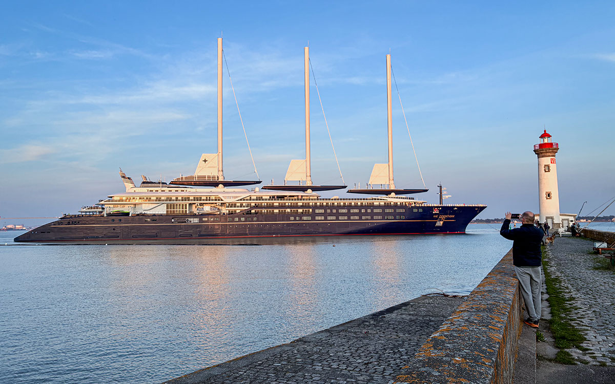 L’Orient Express Corinthian fera ses adieux à Saint-Nazaire le samedi 2 mai