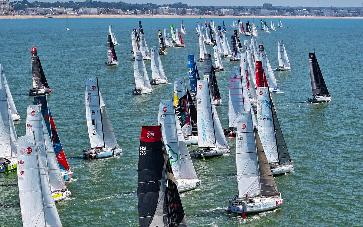 Pornichet Select 6.50 : une flotte de 71 voiliers à admirer lors du grand départ ce samedi