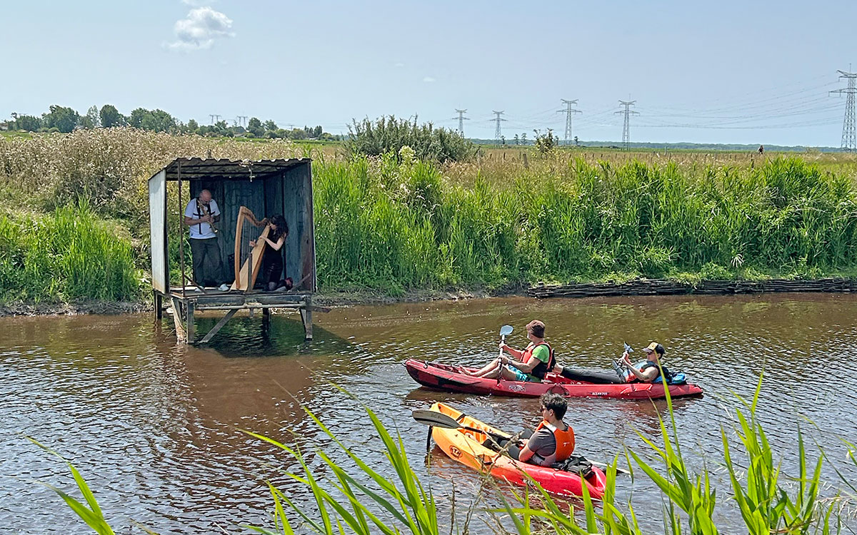 Saint-Nazaire : le Festival de l’eau fait naviguer l’oreille, et chanter la nature