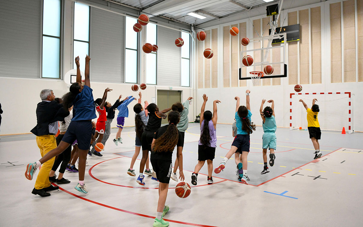 Saint-Nazaire : entièrement rénové, le gymnase de La Bouletterie fin prêt pour les grandes compétitions