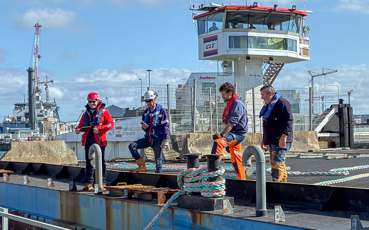 Port de Saint-Nazaire : le RORO3 entre en forme Joubert pour sa cure décennale