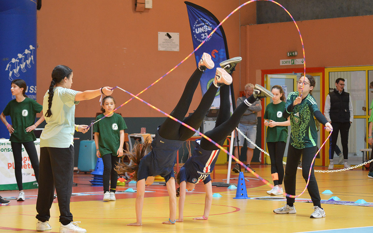 Saint-Nazaire accueille le Challenge National de Double Dutch au gymnase de Porcé