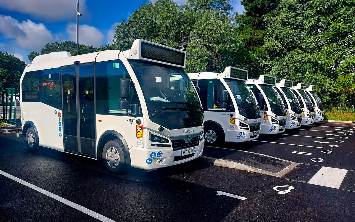 Mobilités : six navettes électriques arrivent à La Baule et Guérande cet été
