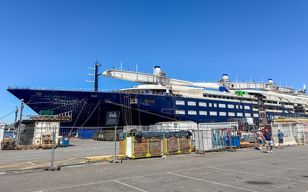 Jeu des géants dans le port de Saint-Nazaire : combien de navires en construction arriverez-vous à repérer ?
