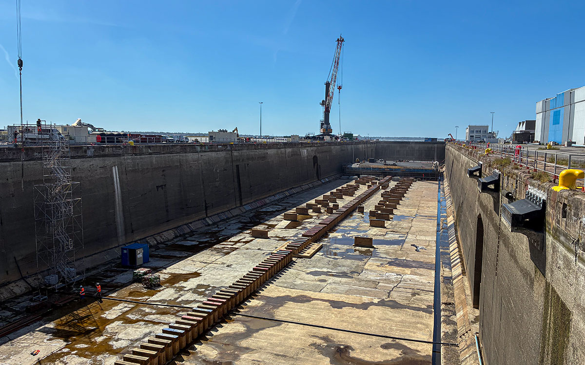 Jeu des géants dans le port de Saint-Nazaire : combien de navires en construction arriverez-vous à repérer ?