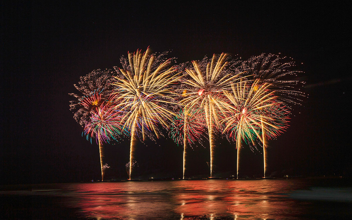 Pornic : le feu d’artifice de la Fête de la Moule est annulé