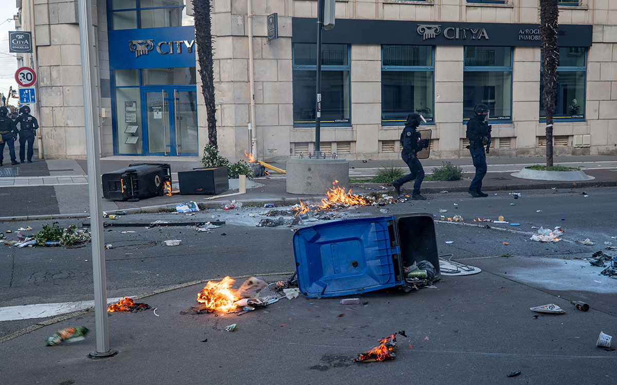 17 octobre à Saint-Nazaire : retour en images sur une mobilisation qui a dégénéré