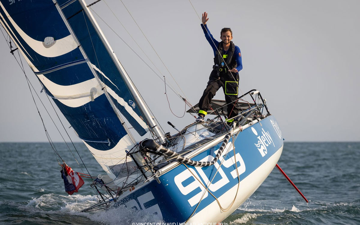 Passe ta Mini d’abord ! Entre Saint-Nazaire et La Turballe, Timothée Marguier prépare sa première Mini Transat