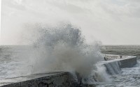 Ça souffle à Saint-Nazaire : la tempête en vidéo