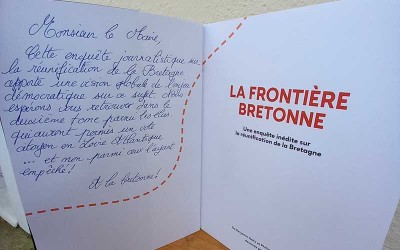 Saint-Nazaire : un roman sur la réunification de la Bretagne offert à David Samzun