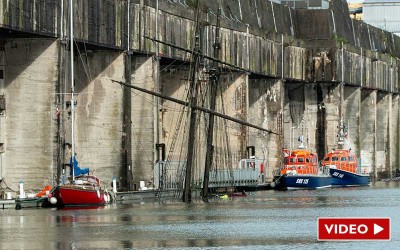 Saint-Nazaire : l’Étoile de France a coulé dans le port samedi soir