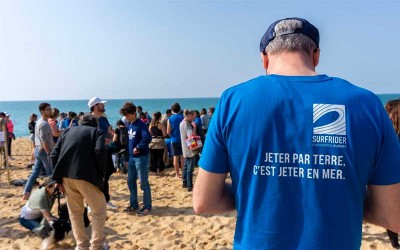Pornichet : nettoyage de plage avec l’association Surfrider