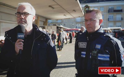 Saint-Nazaire : la Police Municipale à l’écoute et à l’oeuvre tous les dimanches au marché