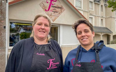 Pornichet : Isabelle et Cindy ouvrent la fromagerie de Sainte-Marguerite