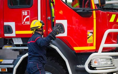 Guérande : choc fronto-latéral entre 2 véhicules sur la rocade Sud