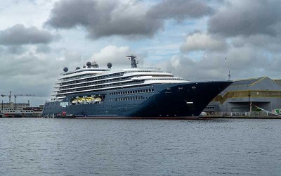 Saint-Nazaire : le super-yacht Ilma prendra le large le 23 juillet