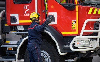 Donges : 58 sapeurs-pompiers mobilisés pour le feu d’un garage automobile