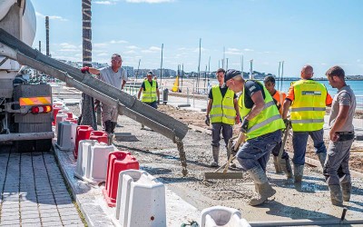 Pornichet : le Front de Mer temporairement fermé pour finaliser la piste cyclable