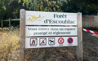 La Baule : la forêt d’Escoublac interdite d’accès de midi à minuit pour risque d’incendie