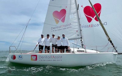Pornichet : un équipage de l’APCC sacré vice-champion du monde J80