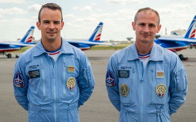 Pornichet Plein Vol : rencontre avec la Patrouille de France à la veille du grand meeting