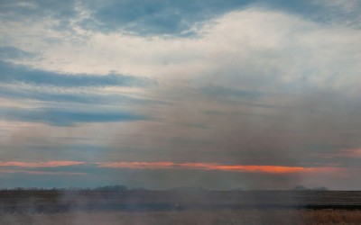 Incendie en Brière : 400 hectares de champs et bois menacés par le feu