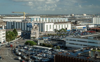 Saint-Nazaire : un homme écrasé par un chariot élévateur aux Chantiers de l’Atlantique