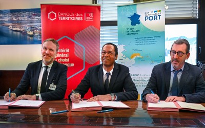 Nantes Saint-Nazaire Port signe un partenariat avec la Banque des Territoires pour accélérer sa transition