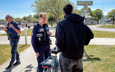 Saint-Nazaire : une opération de sécurité routière menée sur le front de mer