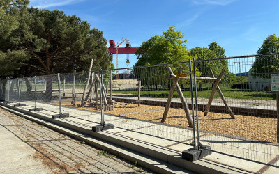 Méan-Penhoët : le square des Aviateurs fermé après la détection de plomb